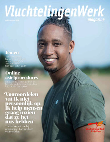 8 Cover VluchtelingenWerk magazine