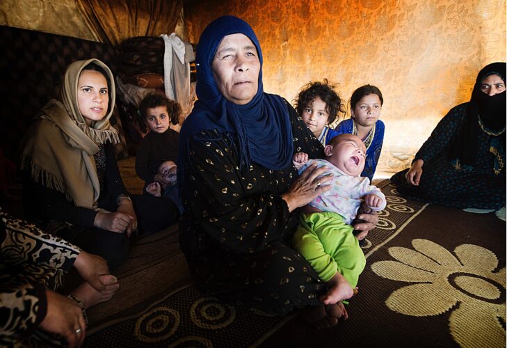 11. refugees in Jordan and Libanon